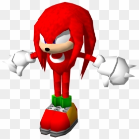 Classic Knuckles Sonic Adventure, HD Png Download - knuckles the echidna png
