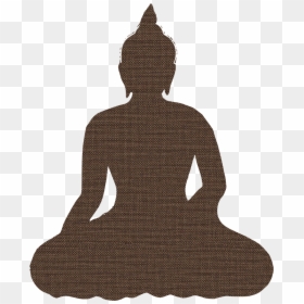 Transparent Buddha Silhouette, HD Png Download - buddha statue png