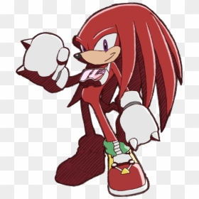 Knuckles The Echidna Riders, HD Png Download - knuckles the echidna png
