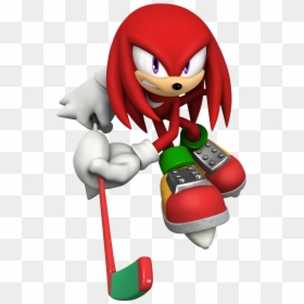 Mario And Sonic At The Olympic Winter Games Knuckles, HD Png Download - knuckles the echidna png