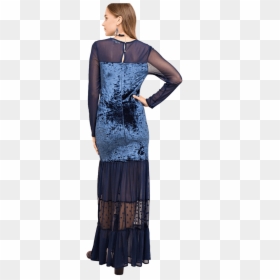 Gown, HD Png Download - woman back png