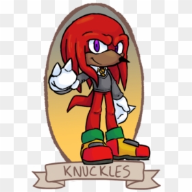 Cartoon, HD Png Download - knuckles the echidna png