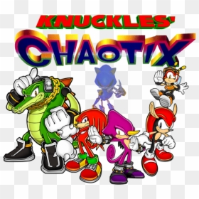 Vector The Crocodile Sonic, HD Png Download - knuckles the echidna png