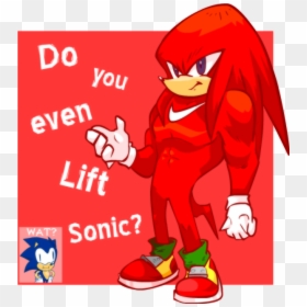 Knuckles Sonic Boom Design, HD Png Download - knuckles the echidna png