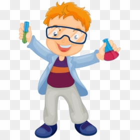 Young Scientist Clip Art, HD Png Download - scientist clipart png
