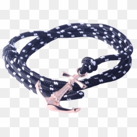 Bracelet, HD Png Download - gold anchor png