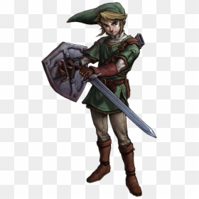 Link Zelda Twilight Princess, HD Png Download - wind waker link png