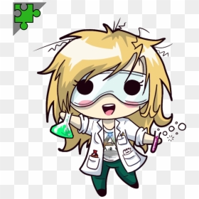 Chibi Scientist, HD Png Download - scientist clipart png