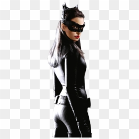 Anne Hathaway Dark Knight Rises, HD Png Download - catwoman logo png