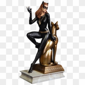 Batman 1966 Catwoman Maquette Tv Statue, HD Png Download - catwoman logo png