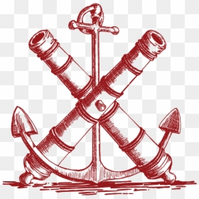 Etching In Illustrator, HD Png Download - gold anchor png