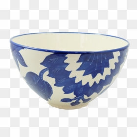Blue And White Porcelain, HD Png Download - salad bowl png