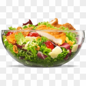 Ensalada Cesar Burger King, HD Png Download - salad bowl png