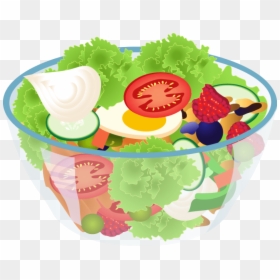 Salad Clipart Png, Transparent Png - salad bowl png
