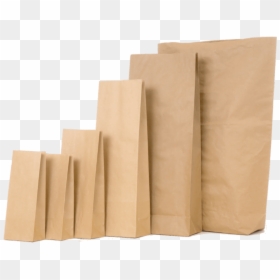 Paper Bag Without Handle, HD Png Download - brown paper bag png
