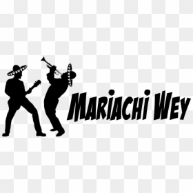 Bass Guitar Player Silhouette, HD Png Download - mariachi band png