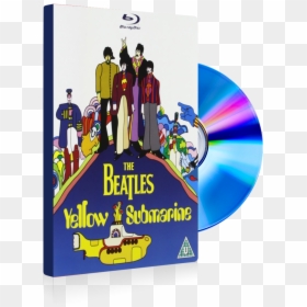 Beatles Yellow Submarine Dvd, HD Png Download - yellow submarine png
