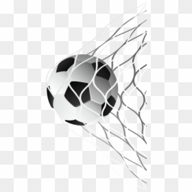 Soccer Ball In Net Png, Transparent Png - footbal png