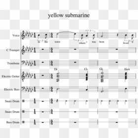 Tell Me Why Clarinet, HD Png Download - yellow submarine png