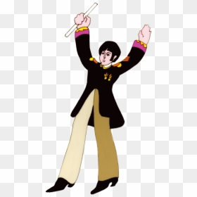 Beatles Yellow Submarine Paul, HD Png Download - yellow submarine png