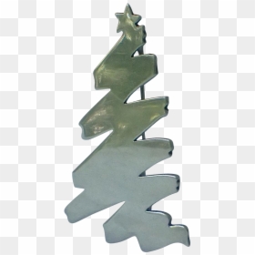 Tree, HD Png Download - silver christmas ornament png