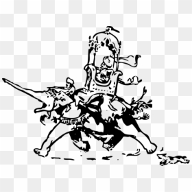 War Elephant Black And White Png, Transparent Png - white elephant png