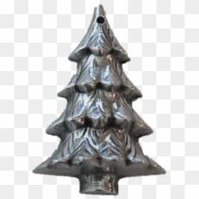 Christmas Tree, HD Png Download - silver christmas ornament png