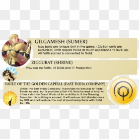 Mesopotamian Ziggurat, HD Png Download - gilgamesh png