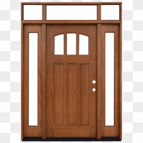 Wood Front Door Png, Transparent Png - arch window png