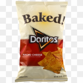 Nacho Cheese Baked Doritos, HD Png Download - doritos chip png