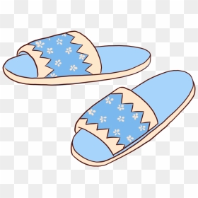 Hand Painted Cartoon Daily Necessities Slippers Png - Slippers Cartoon Png, Transparent Png - slippers png