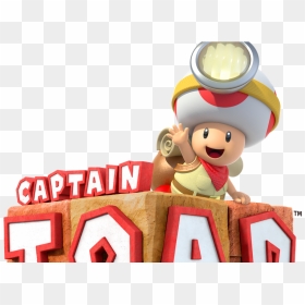 Captain Toad Treasure Tracker Logo, HD Png Download - captain toad png