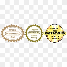 Official Nintendo Seal Png - Nintendo Seal Of Quality Png, Transparent Png - nintendo seal of quality png