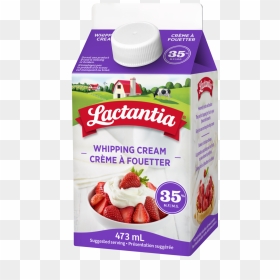 Lactantia Whipping Cream , Png Download - Lactose Free Whipping Cream Canada, Transparent Png - whip cream png