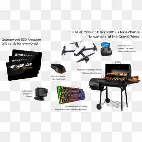 Amazon.com, Inc., HD Png Download - win prizes png