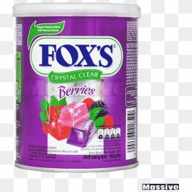Fox's Crystal Clear Berries, HD Png Download - crystal pepsi png