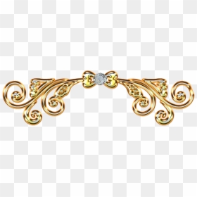 #gold #scroll #baret #embellishment #royal - Gold Royal Scrolls Png, Transparent Png - gold scroll png