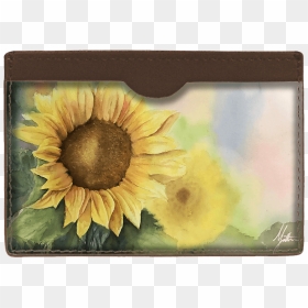 Wallet, HD Png Download - watercolor sunflower png