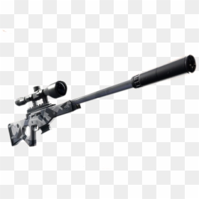 Fortnite Fucile Di Precisione Silenziato Silenced Sniper - Fortnite Heavy Sniper Png, Transparent Png - fortnite pump shotgun png