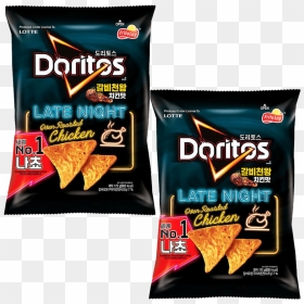 Lotte Doritos Grilled Chicken Flavor Chips 172g X - Doritos Nacho Cheese 198gm, HD Png Download - doritos chip png