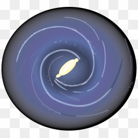 Transparent Milky Way Galaxy Png - Circle, Png Download - milky way galaxy png