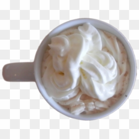 Coffee With Cream Png, Hd Png Download - Coffee With Cream Cup Png, Transparent Png - whip cream png