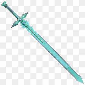 Katana Sword Art Online , Png Download - Sword Art Online Blue Sword, Transparent Png - katana sword png
