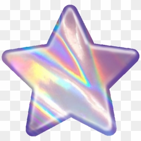 Image - Holographic Stars Png, Transparent Png - iridescent png