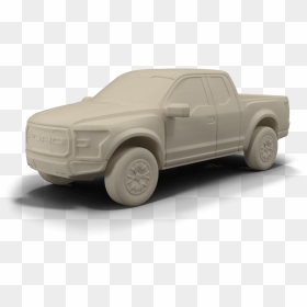 3d Printable Ford F150 Raptor On Turbosquid - 3d Printing, HD Png Download - ford f150 png