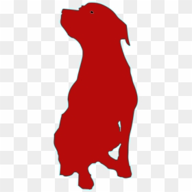 Transparent Sitting Dog Silhouette Png - Transparent Dog Silhouette Sitting, Png Download - sitting dog silhouette png