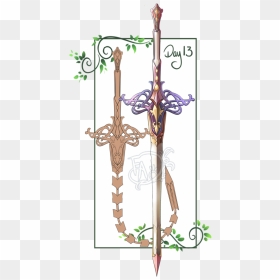 Katana Sword With Scabbard - Exotic Weapons Fantasy, HD Png Download - katana sword png
