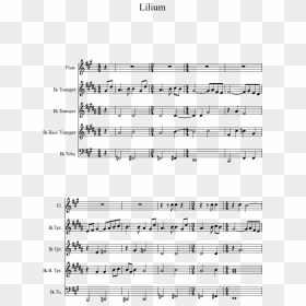 Transparent Elfen Lied Png - Entertainer Saxophone Sheet Music, Png Download - elfen lied png