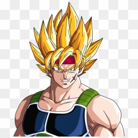 Ssj Bardock - Bardock Ssj, HD Png Download - goku head png