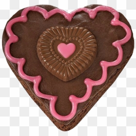 Chocolate Cake Png Image - Chocolate Heart Png, Transparent Png - pink cake png